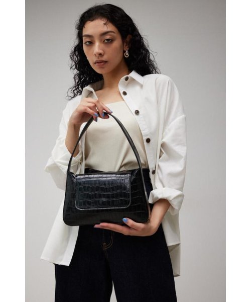 AZUL by moussy(アズールバイマウジー)/CROCO EMBOSS ONE HANDLE BAG/img07