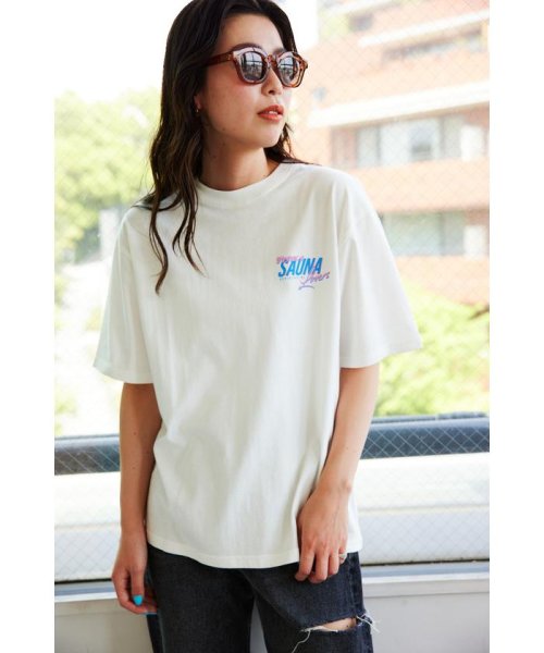 RODEO CROWNS WIDE BOWL(ロデオクラウンズワイドボウル)/サウナボーイ SAUNA LOVERS Tシャツ/img03