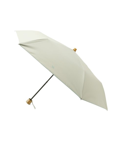 VIS(ビス)/【晴雨兼用/遮光率100%】バンブーハンドルコンパクト折り畳み傘/img11