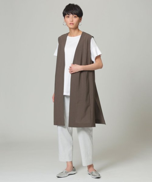 ◆◆【L】＊Wings掲載＊【ウォッシャブル】【接触冷感】エコリネンライクタンブラージレ ＊Wings掲載＊ ウォッシャブル 接触冷感