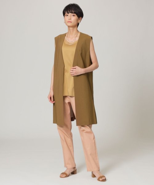 ◆◆【L】＊Wings掲載＊【ウォッシャブル】【接触冷感】エコリネンライクタンブラージレ ＊Wings掲載＊ ウォッシャブル 接触冷感