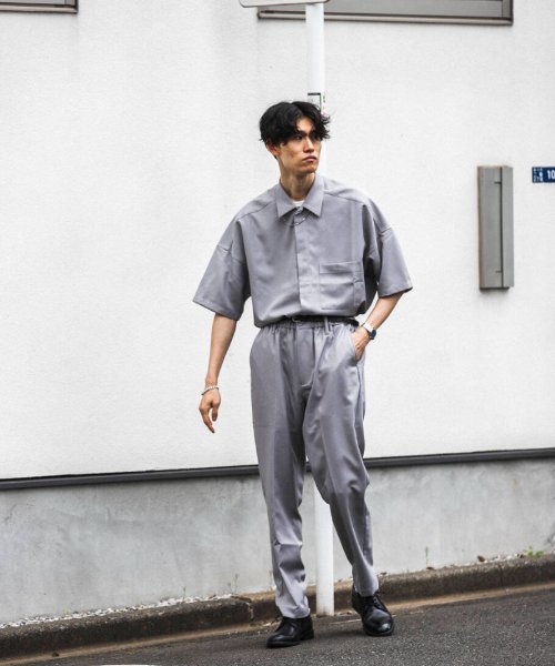 URBAN RESEARCH(アーバンリサーチ)/URBAN RESEARCH iD　Reflax LINEN LIKE PANTS/img01