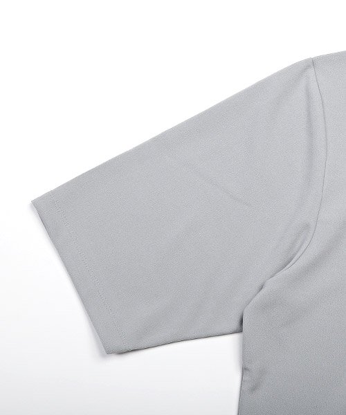 LUXSTYLE(ラグスタイル)/ジョーゼットBIGTシャツ/Tシャツ メンズ 半袖 5分袖 ビッグシルエット 無地 梨地 ジョーゼット/img16