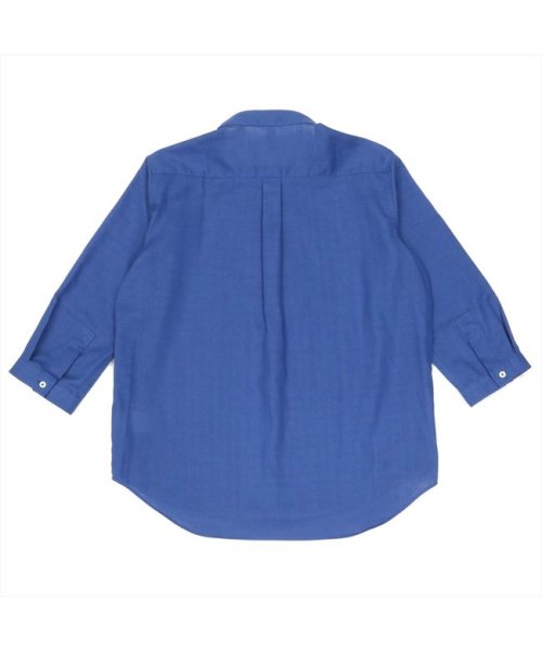 Pitta Re:)(ピッタリ)/風が通り抜ける Wガーゼシャツ 七分袖 綿100% オフィス カジュアル/img02