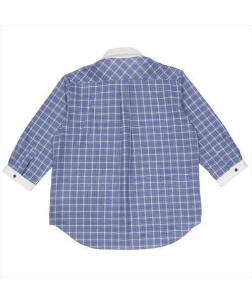 Pitta Re:)(ピッタリ)/風が通り抜ける Wガーゼシャツ 七分袖 綿100% オフィス カジュアル/img05