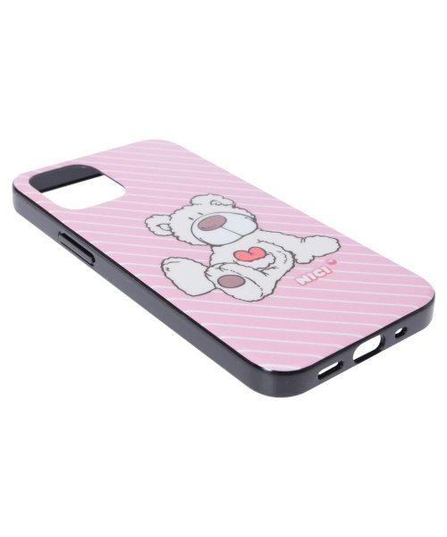 NICI(ニキ)/NICI ニキ iPhone 12mini スマホケース 携帯 アイフォン カバー レディース HYBRID BACK CASE ホワイト グレー ベージュ ブ/img02