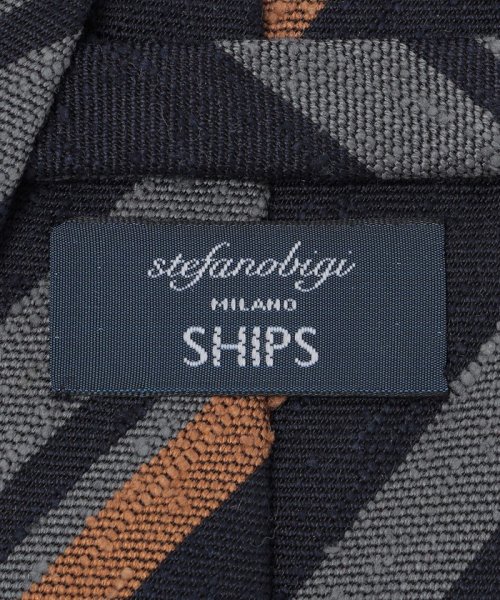 SHIPS MEN(シップス　メン)/Stefanobigi: シルク シャンタン グレナディン レジメンタル ネクタイ/img05