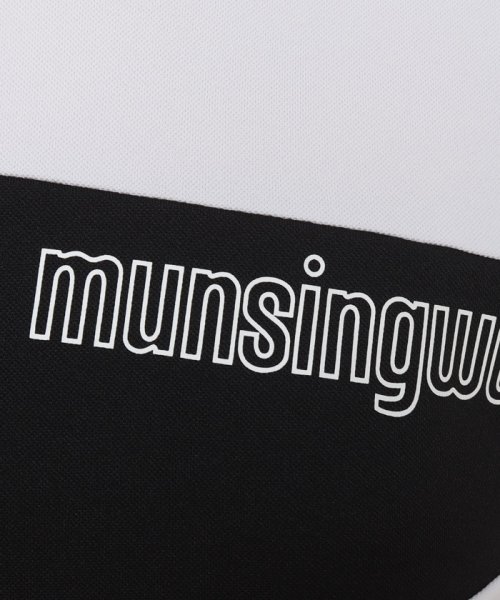 Munsingwear(マンシングウェア)/『ENVOY』サンスクリーン鹿の子バイカラーモックネックシャツ【アウトレット】/img10