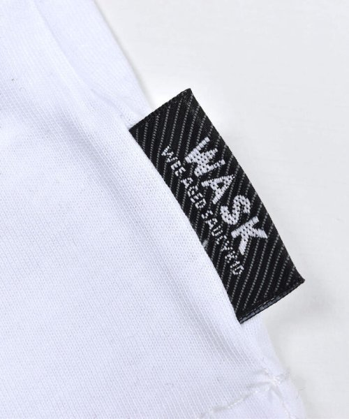 WASK(ワスク)/【接触冷感】袖ファスナーポケット切り替え天竺Tシャツ(100~160cm)/img14