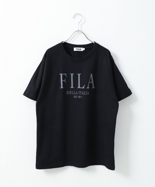 ZIP FIVE(ジップファイブ)/高密度センターキレイ目ロゴTシャツ/img30