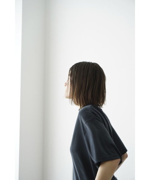 CLANE(クラネ)/SOFT CUT HALF SLEEVE TOPS/img06