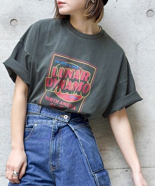 Classical Elf(クラシカルエルフ)/《JaVa ジャバコラボ》キャッチーな大人Tee。綿100%ピグメントロゴビッグTシャツ/img02