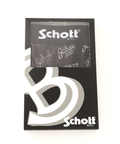 Schott(ショット)/直営限定/BOXER PANTS ARCHIVE LOGO/ボクサーパンツ アーカイブロゴ/img05