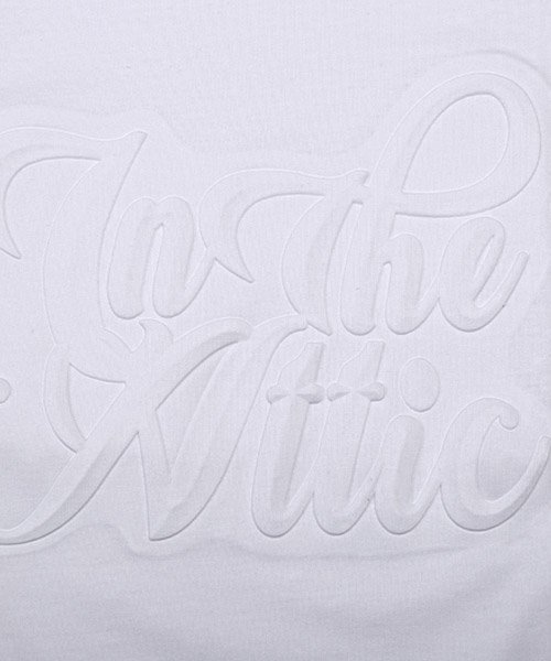 LUXSTYLE(ラグスタイル)/3DエンボスロゴプリントTシャツ/Tシャツ メンズ 半袖 半袖Tシャツ ビッグシルエット カットソー エンボス/img10