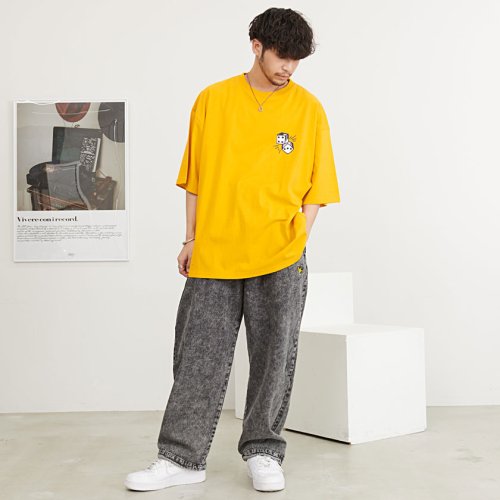 SB Select(エスビーセレクト)/What it isnt by MARK GONZALES 10oz COTTON DENIM パンツ　ワイドパンツ/img04