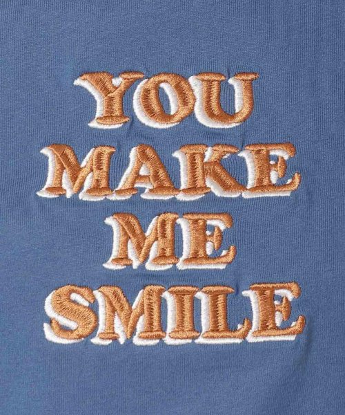 REDYAZEL(レディアゼル)/YOU MAKE ME SMILE 刺繍Tシャツ/img20