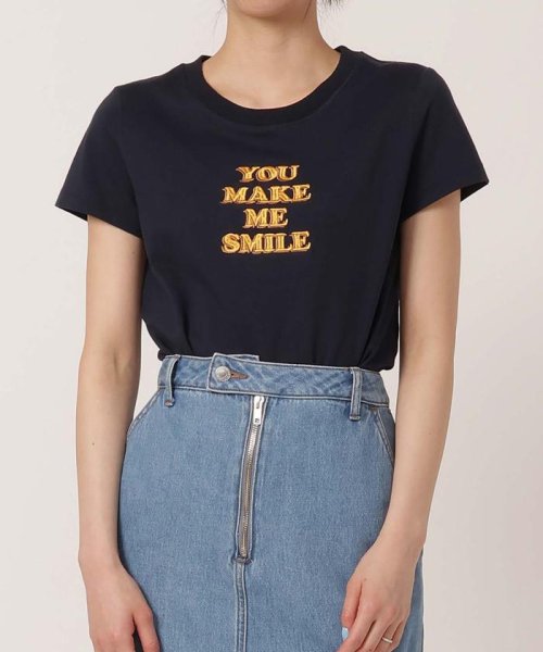 REDYAZEL(レディアゼル)/YOU MAKE ME SMILE 刺繍Tシャツ/img22