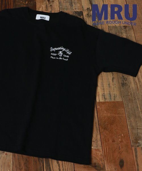 marukawa shonan(marukawa shonan)/【MRU/エムアールユー】コットン100％ ビリヤード ボウリング ルードロゴ刺繍 半袖Tシャツ/メンズ 半袖 トップス カジュアル Tシャツ 綿100 /img42