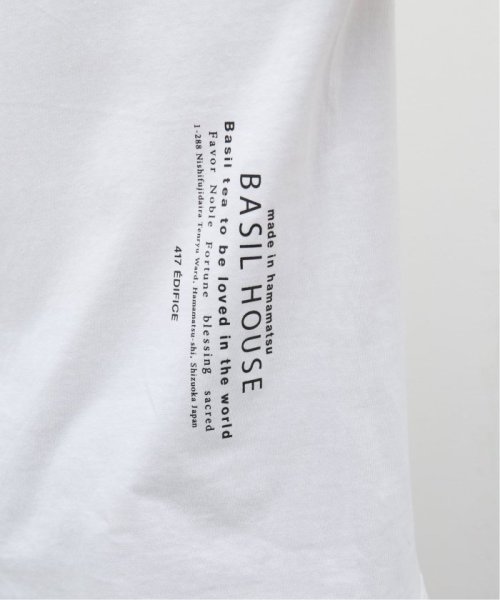 417 EDIFICE(フォーワンセブン　エディフィス)/【BASILHOUSE×417】グラフィック Tシャツ/img14