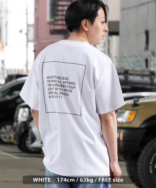 1111clothing(ワンフォークロージング)/オーバーサイズ Tシャツ メンズ ビッグTシャツ レディース ビッグシルエットTシャツ クルーネック 半袖Tシャツ 綿100% 英字 ワンポイント ロゴ/img06