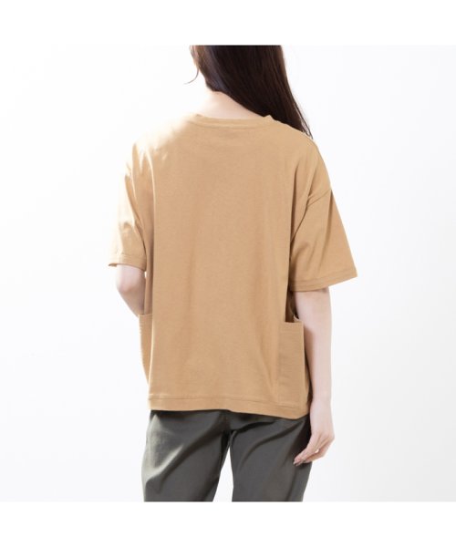 MAC HOUSE(women)(マックハウス（レディース）)/LOGOS PARK ロゴス パーク サイド布帛ポケットTシャツ 3286－9660/img02