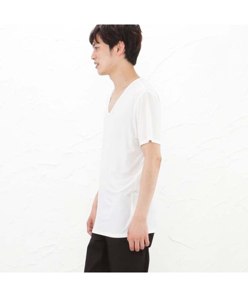 MAC HOUSE(men)(マックハウス（メンズ）)/SARARI サラリ COOL VネックTシャツ 321121MH－2023/img01