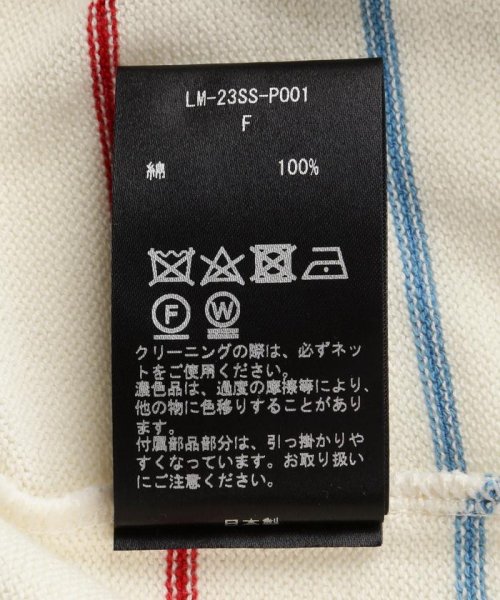LHP(エルエイチピー)/Lamrof/ラムロフ/Just knit Polo/img09