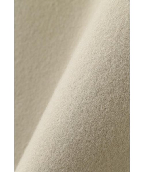 カシミヤ混 2TONE リバージャケットジレ 