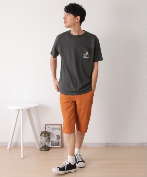 ikka(イッカ)/ブックマンサガラ刺繍ポケTシャツ/img15