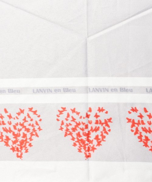 LANVIN en Bleu(umbrella)(ランバンオンブルー（傘）)/折りたたみ傘　プリントハート/img04