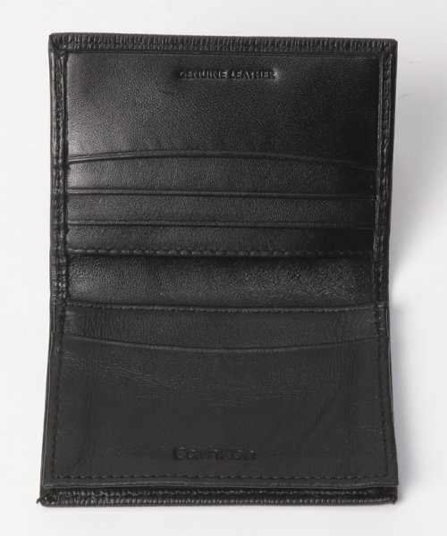 【Calvin Klein / カルバンクライン】CARD CASE ワンポイント レザー カードケース 父の日 ギフト プレゼント 贈り物 名刺入れ 人気・おすすめ｜使いやすい・旅行におすすめ 品質保証 全国発送 正規品・日本国内発送・安心保証付き