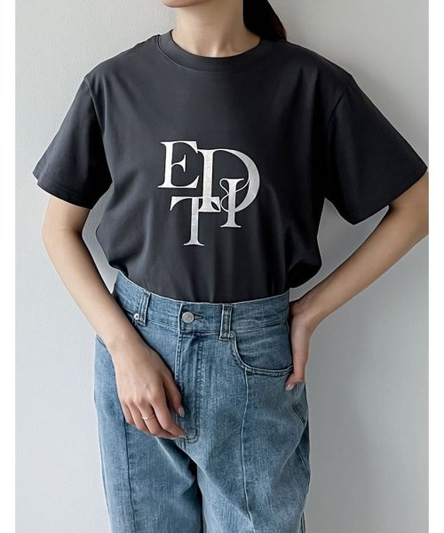 Re:EDIT(リエディ)/[2024SS COLLECTION]スタックロゴプリントTシャツ/img15