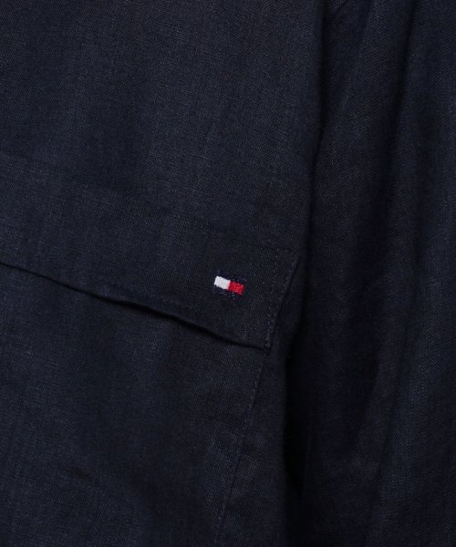 TOMMY HILFIGER(トミーヒルフィガー)/リネンオーバーサイズロングスリーブシャツ/img06