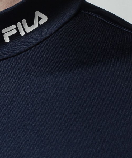 FILAGOLF(フィラゴルフ（メンズ）)/【ゴルフ】ECOスムース モックネックTシャツ衿巾4cm メンズ/img07