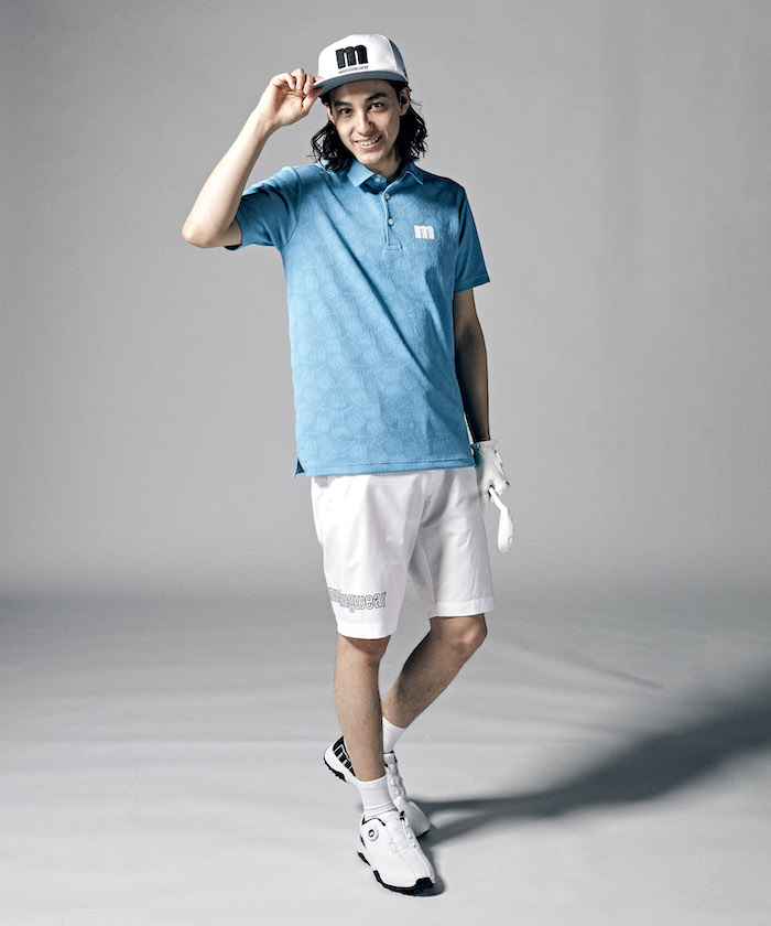 ENVOY マンシングウェア上下②点セットポロシャツスカートピンクロゴ