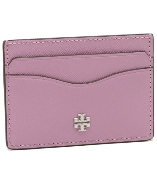 TORY BURCH(トリーバーチ)/トリーバーチ アウトレット カードケース エマーソン パープル レディース TORY BURCH 136101 508/img01