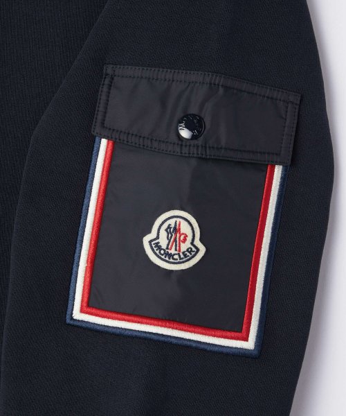 MONCLER(モンクレール)/モンクレール MONCLER 8G00020 809KR パーカー メンズ トップス フーディー スウェット コットン ナイロン ロゴアイコン ジップアップ 7/img03