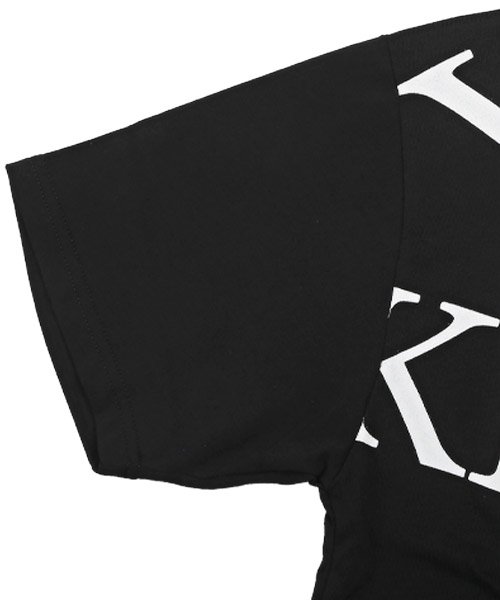 LUXSTYLE(ラグスタイル)/ランダムロゴプリントTシャツ/Tシャツ メンズ 半袖 半袖Tシャツ ビッグシルエット カットソー トップス/img15