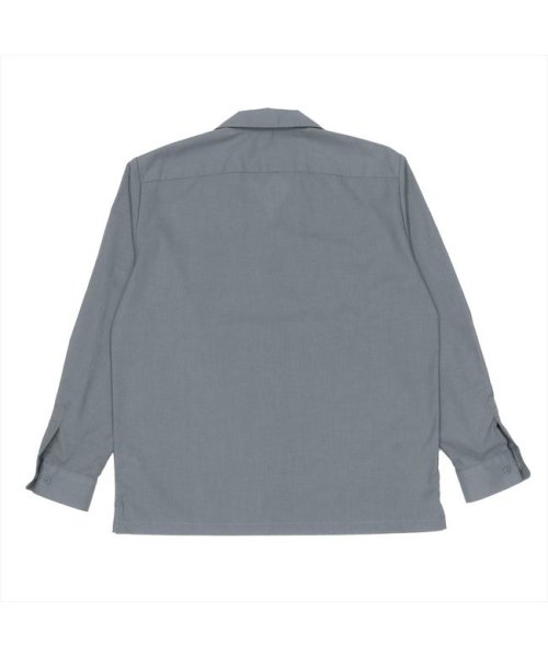 Pitta Re:)(ピッタリ)/リップストップ オープンカラー 長袖 カジュアルシャツ/img06