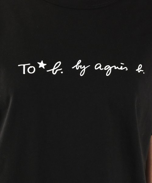 To b. by agnes b.(トゥービー　バイ　アニエスベー)/WT13 TS マカロンロゴTシャツ/img04