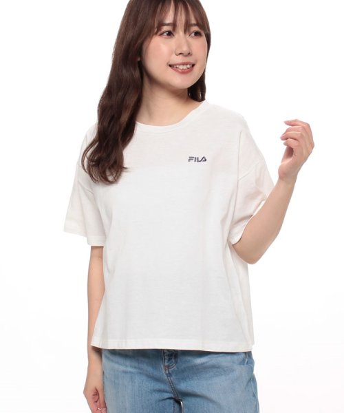 Ranan(ラナン)/＜ＦＩＬＡ/フィラ＞綿100％シンプルロゴTシャツ/img31