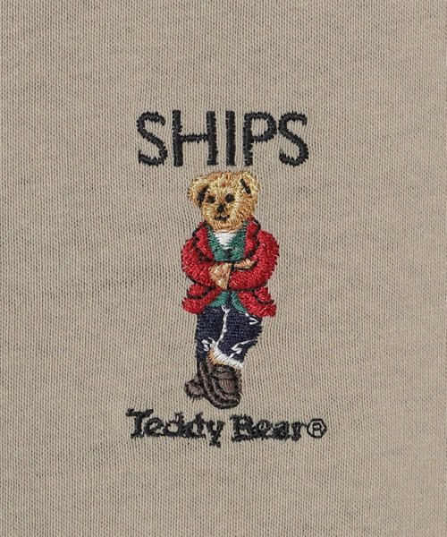 SHIPS Colors  MEN(シップスカラーズ　メン)/SHIPS Colors: Teddybear (R)×SHIPSロゴ  コラボ プリント Tシャツ/img46