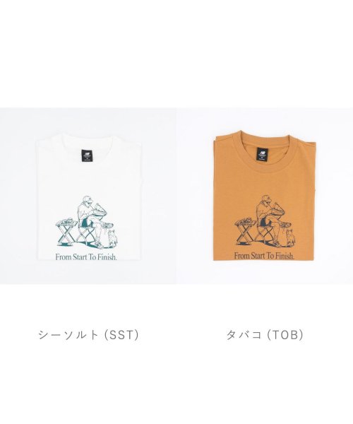 new balance(ニューバランス)/ニューバランス new balance メンズ レディース Tシャツ サステナブル ホワイト 白 NB－MT31560/img01