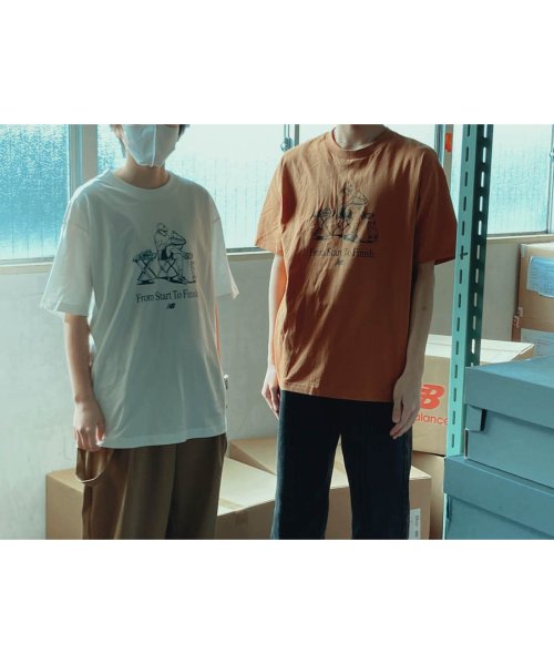 new balance(ニューバランス)/ニューバランス new balance メンズ レディース Tシャツ サステナブル ホワイト 白 NB－MT31560/img02