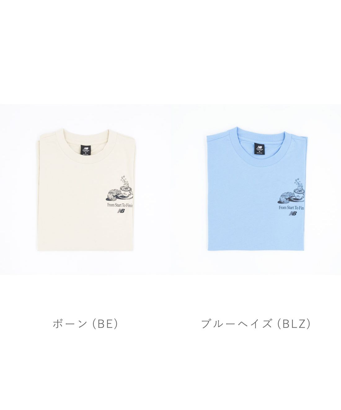 ニューバランス new balance メンズ レディース Tシャツ サステナブル ブルー 水色 ホワイト 白 NB－MT31561