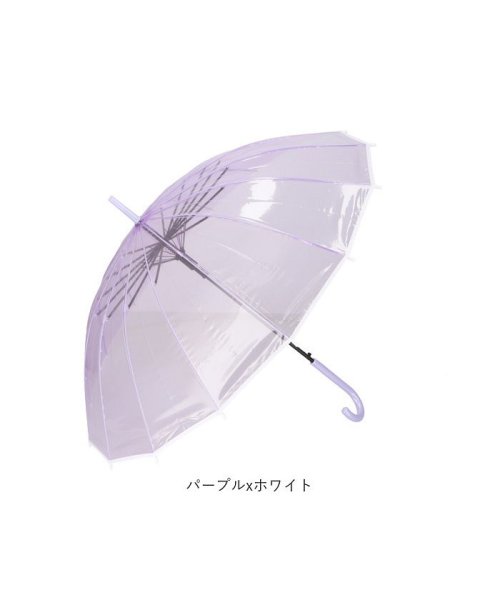 BACKYARD FAMILY(バックヤードファミリー)/amusant sous la pluie プラスチック傘 16本骨 55cm/img12