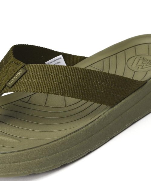 B'2nd(ビーセカンド)/MALIBU SANDALS(マリブサンダルズ) |SURFRIDER(UNISEX)OLIVE/img05