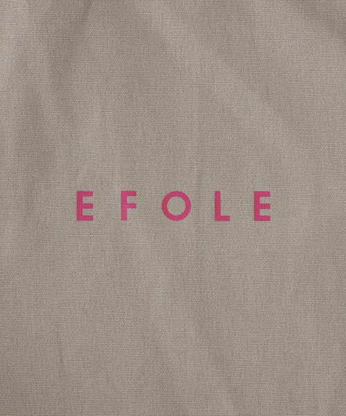 TOPKAPI EFOLE(トプカピ エフォル)/【EFOLE】キャンバス ロゴ トートバッグ/img10
