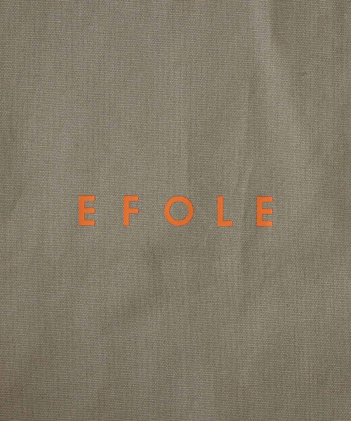 TOPKAPI EFOLE(トプカピ エフォル)/【EFOLE】キャンバス ロゴ トートバッグ/img11