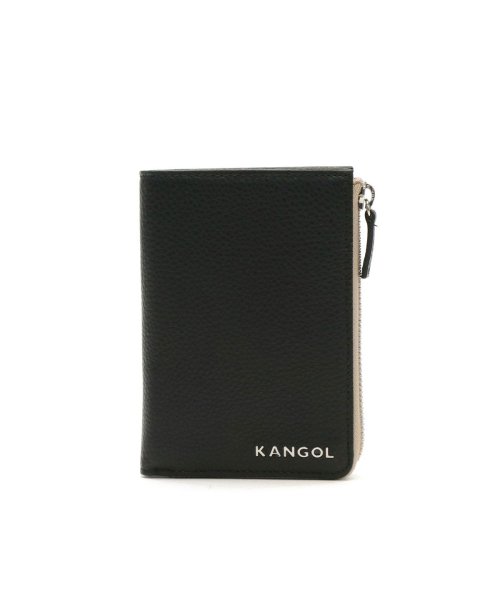 KANGOL(KANGOL)/カンゴール 二つ折り財布 KANGOL bolton 財布 2つ折り 札入れ 二つ折り ミドルウォレット L字ファスナー レザー シュリン 250－10154/img02